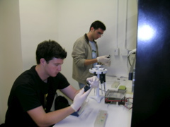Mike and Garen Micropipeting