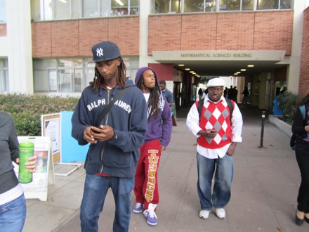 Walking tour of UCLA campus.