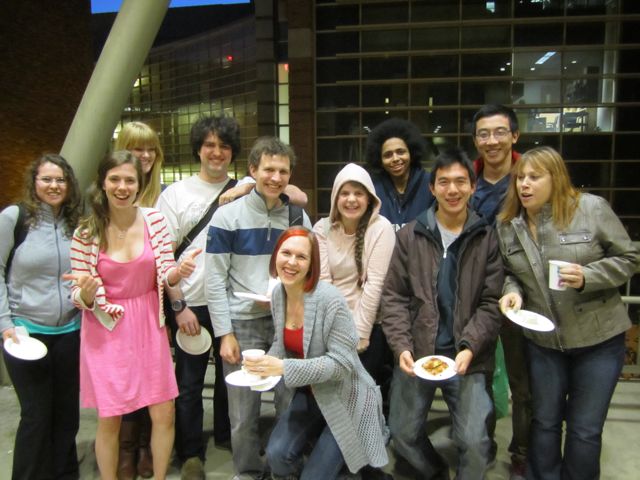 UC Davis group picture with UCLA peers.