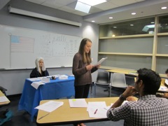Claire acts as defense and calls out her next witness.