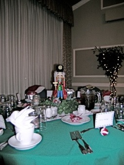Nutcracker table toppers