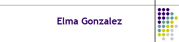 Elma Gonzalez